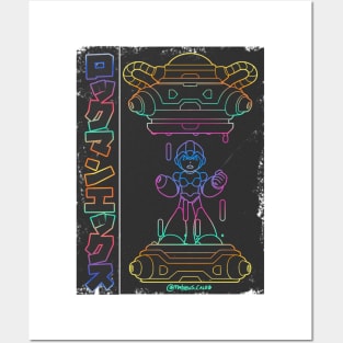 Mega Man x - Capsule - Color V2 Posters and Art